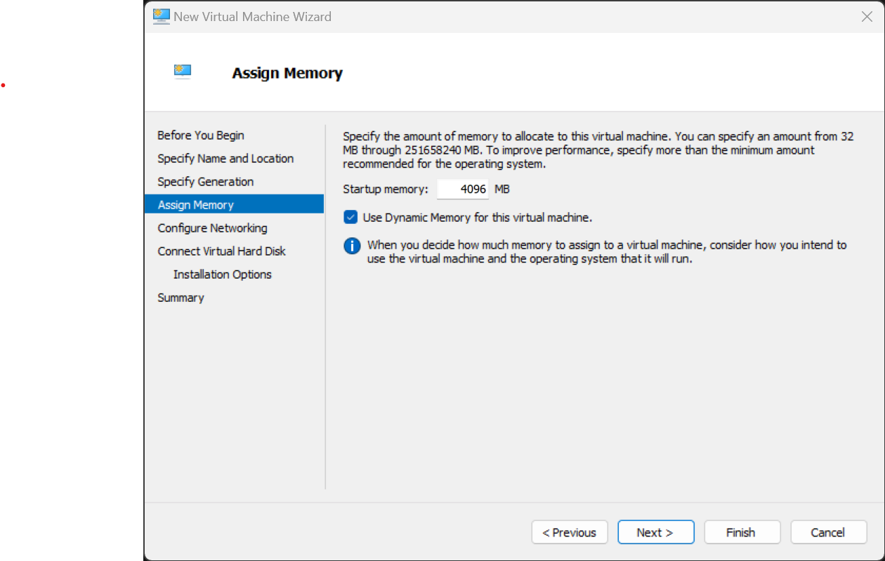 Create VM Step 3